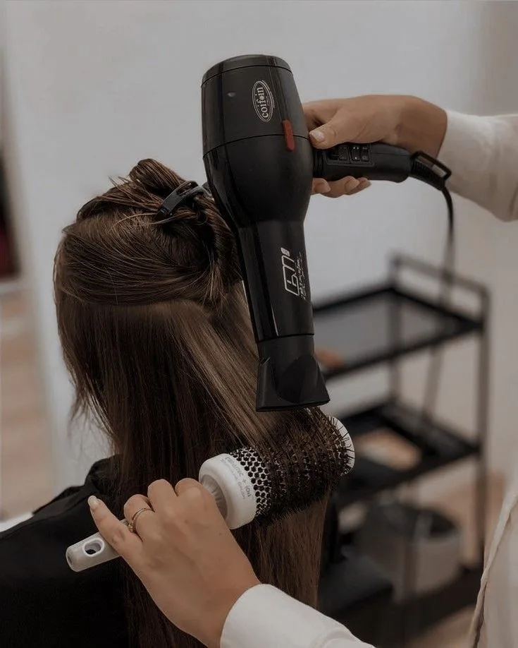 Keratin treatment and hair styling at Sigh Of Relief Spa Calgary